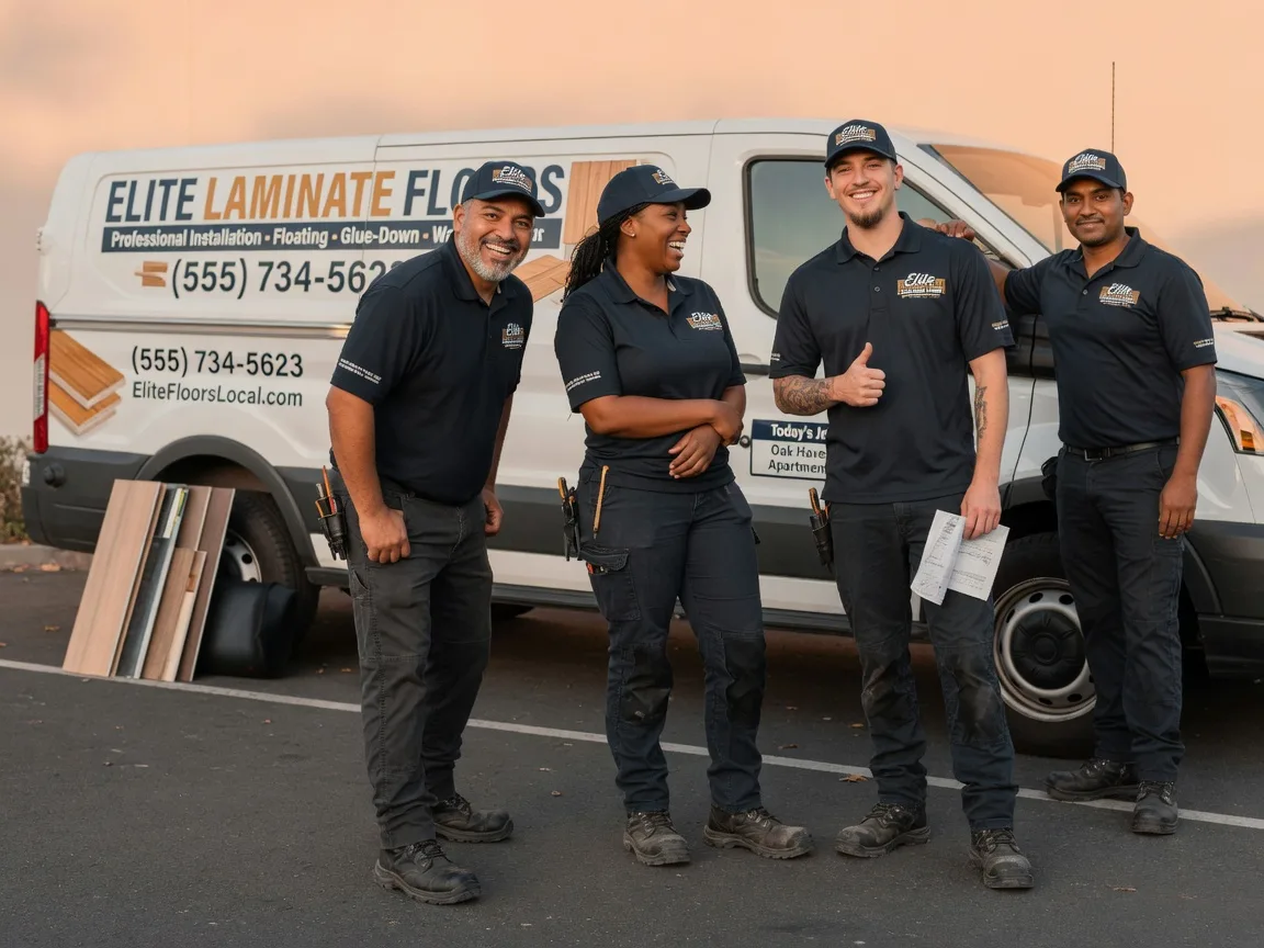 Laminate flooring installation company in Hume, IL